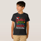 T-shirt Santa's Favorite Istant Principal Christmas Light  (Devant entier)