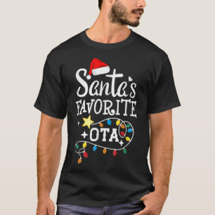T-shirt Santas Favorite OTA Noël ergothérapie