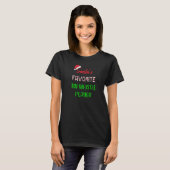 T-shirt Santas Favorite Tin Whistle Player tin whistle Ch (Devant entier)