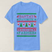 T-shirt Santas Fermier favori Gros Chandail de Noël 2020 (Design devant)