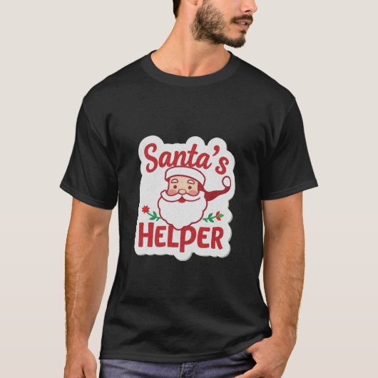 T-shirt Santa's Helper (Devant)