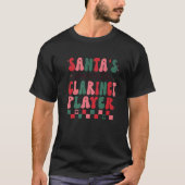 T-shirt Santas Joueur favori Clarinet Retro Super Chris (Devant)