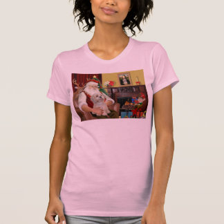 T-shirt Santa's Lhasa Apso