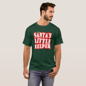 T-shirt Santas Little Helper (Devant entier)
