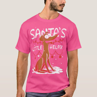 T-shirt Santas Little Helper retro