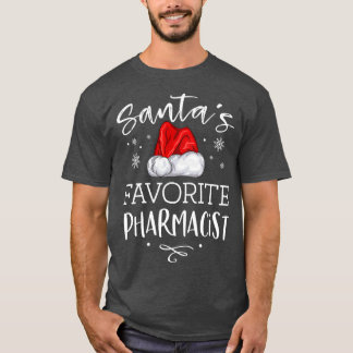 T-shirt Santas Pharmacien favori Pajama cadeau de Noël