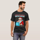 T-shirt Santa's Tech Suprt_ Rebooting Christmas Funny (Devant entier)