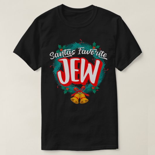 T-shirt Santau2019s Jew préféré  (Design devant)
