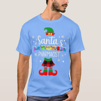 T-shirt Santax27s Fav Pharmacien Funny Christmas Elf