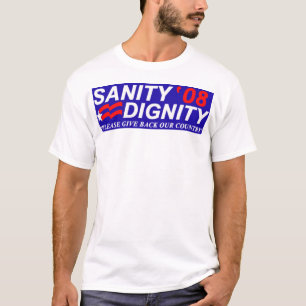 T-shirt Santé d'esprit/dignité '08