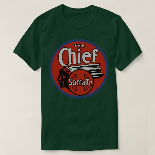 T-shirt Sante Fe Railroad Le Chef (Design devant)