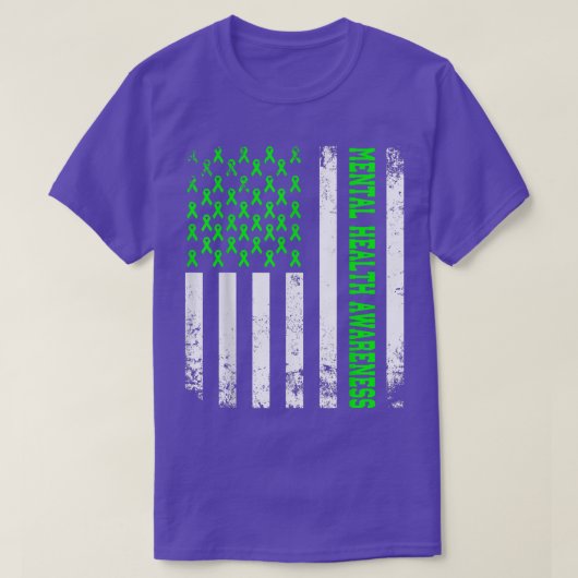 T-shirt Santé mentale (Design devant)