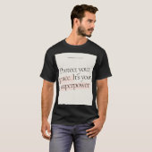 T-shirt santé mentale (Devant entier)