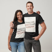 T-shirt santé mentale (Unisexe)