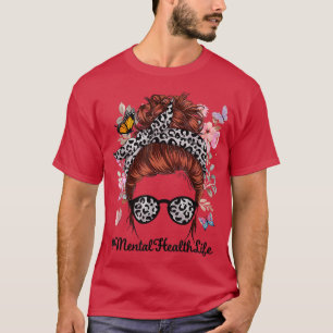 T-shirt Santé mentale Bonne Dernière journée à l'école pap