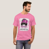 T-shirt Santé Mentale En Octobre Nous Portons Les Femmes R (Devant entier)