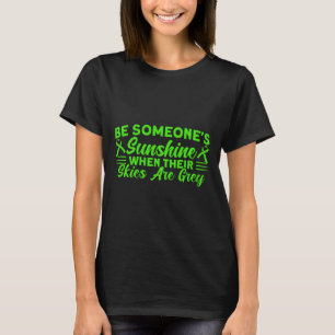 T-shirt Santé mentale Être le soleil de quelqu'un Santé me