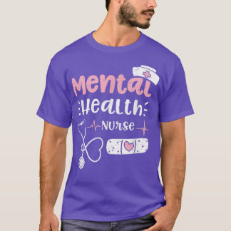 T-shirt Santé mentale Infirmière en santé mentale - Soins