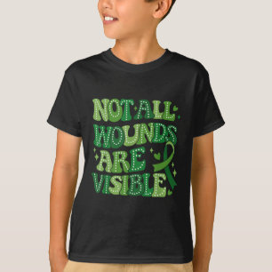T-shirt Santé mentale Les blessures ne sont pas toutes vis