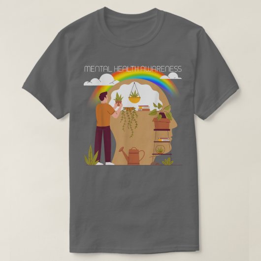 T-shirt Santé Mentale Lgbtq4502 2006 (Design devant)