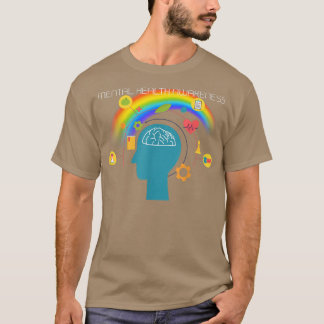 T-shirt Santé Mentale Lgbtq4512 2016