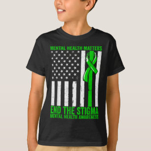 T-shirt Santé mentale Sensibilisation à la santé mentale M