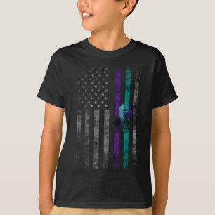 T-shirt Santé mentale - Sensibilisation au suicide au drap