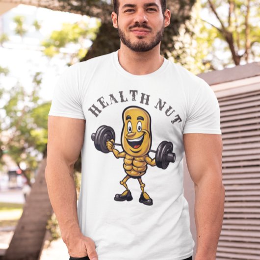 T-shirt 💪 santé Nut amusant Tee 🥜
