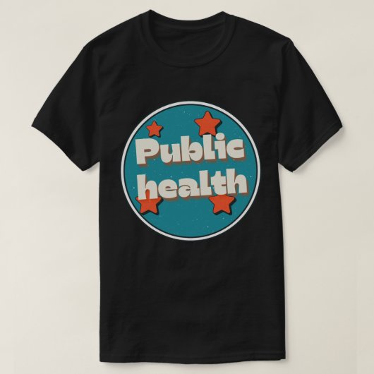 T-shirt Santé publique (Design devant)