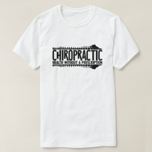 T-shirt Santé Rétro Sans Ordonnance Chiropratique