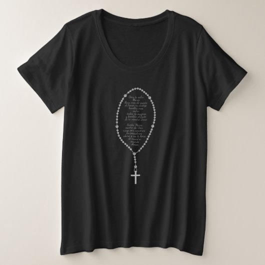 T-shirt Santo Rosario (Design devant)