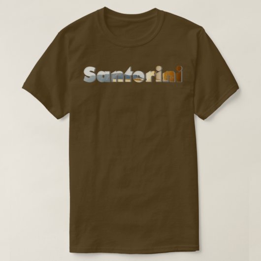 T-shirt Santorin (Design devant)