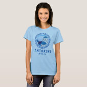 T-shirt Santorin, Grèce Femmes (Devant entier)