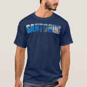 T-shirt Santorin Grèce île Mer Egée Grèce (Devant)