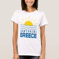 Santorin Grèce Soleil et Vagues de mer Femmes