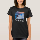T-shirt Santorin Grèce Souvenir 8 (Devant)