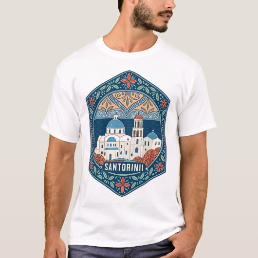 T-SHIRT SANTORINI (Devant)