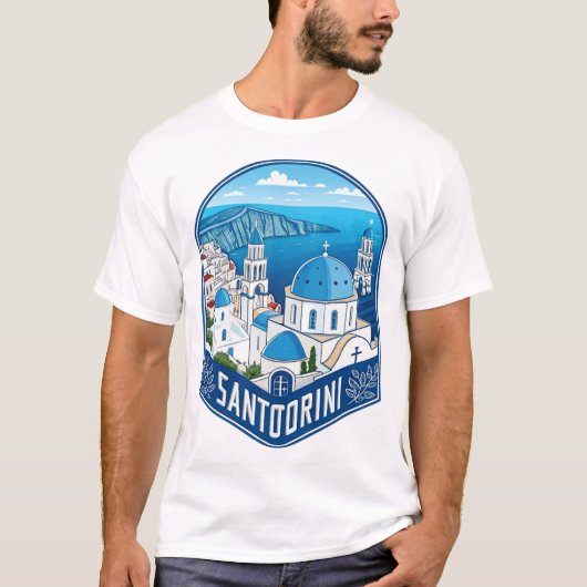 T-SHIRT SANTORINI (Devant)