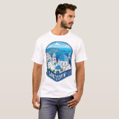 T-SHIRT SANTORINI (Devant entier)