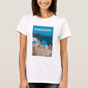 T-shirt Santorini Greek Islands