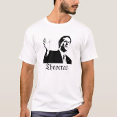 T-shirt Santorum Theocrat (Devant)