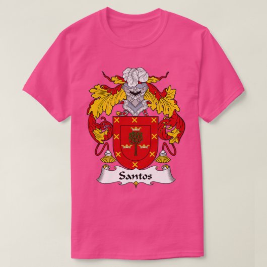 T-shirt Santos Coat of Arms Family (Design devant)