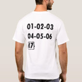 T-shirt saoudien (Dos)