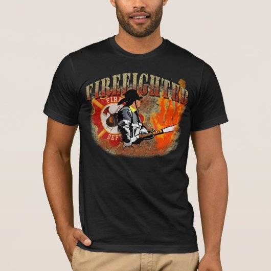 T-shirt Sapeur-pompier (Devant)