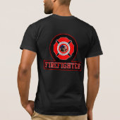 T-SHIRT SAPEUR-POMPIER (Dos)
