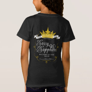 T-Shirt SAPHIRS IMPERTINENTS : Logo du fonctionnaire 17-18
