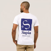 T-shirt Sapia-construit (Dos entier)