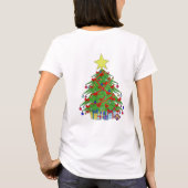 T-shirt sapin de Noël (Dos)