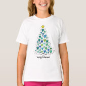 T-shirt sapin de Noël (Devant)