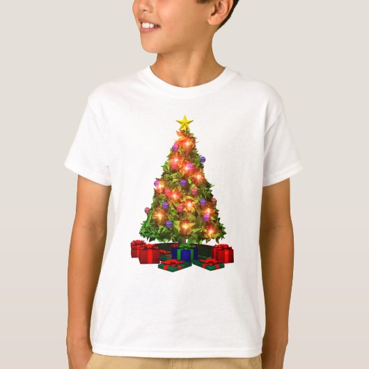 T-shirt sapin de Noël (Devant)